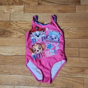Pink Pup Power Paw Patrol Swimsuit